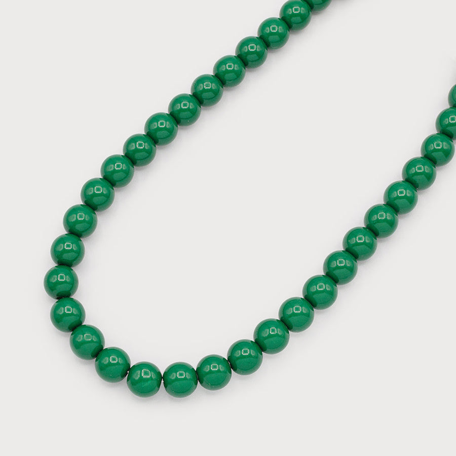 COLLIER DE PERLES COLORÉES 1758-EME