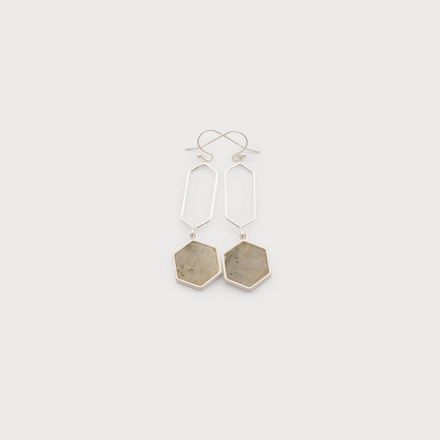 BOUCLES D'OREILLES 2560-GRY-S