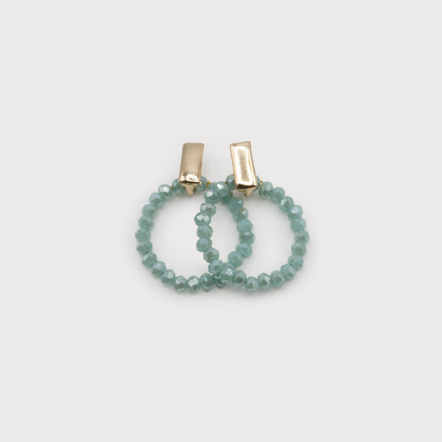 glass beads hoops 2669-MIN-G