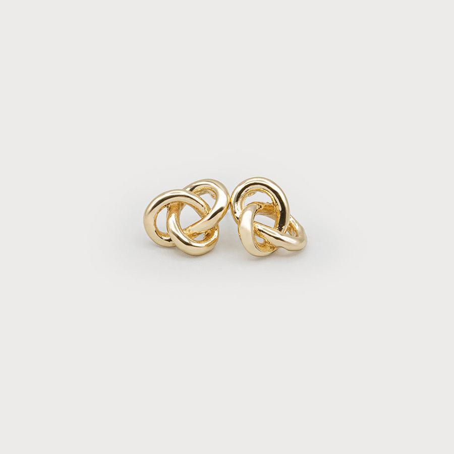 TANGLED HOOP EARRINGS 2706-GLD