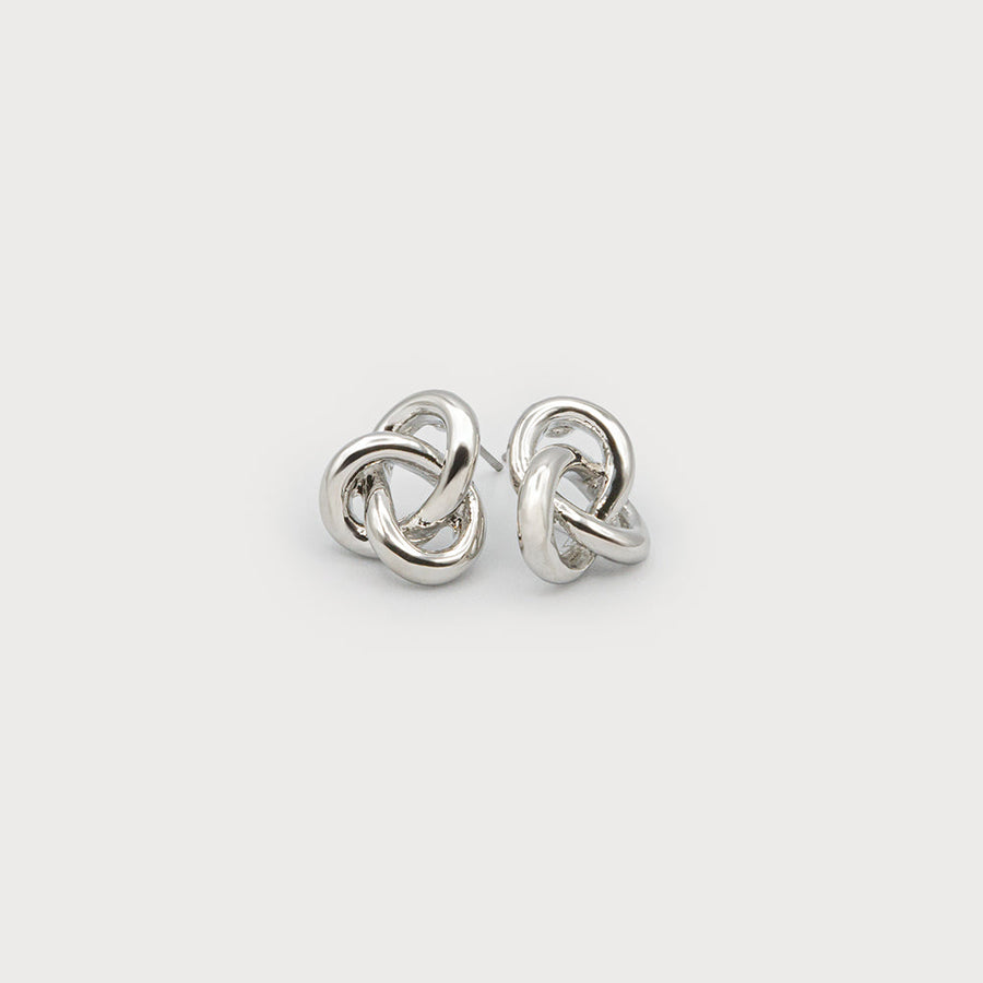 BOUCLES D'OREILLES ENCHEVÊTRÉES 2706-SLV