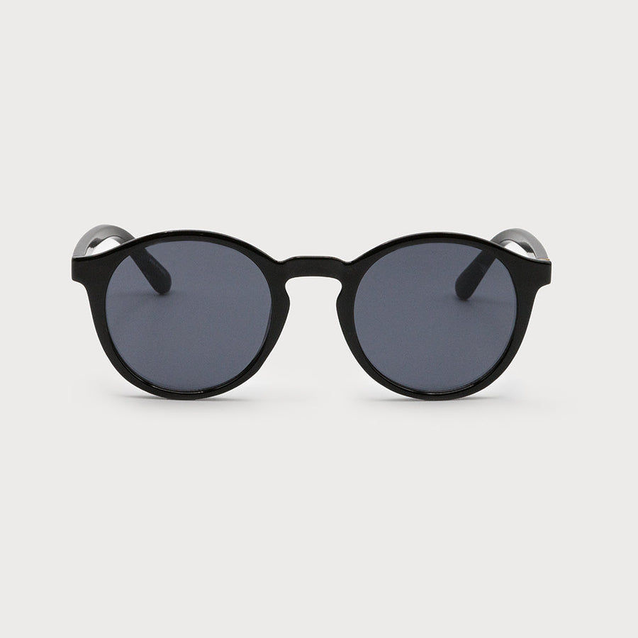 ROUND SUNGLASSES 100% UV PROTECTION 5055-BLK