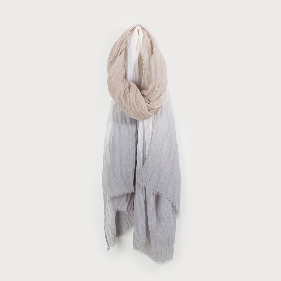 LIGHTWEIGHT OMBRE SCARF 6191-GRY