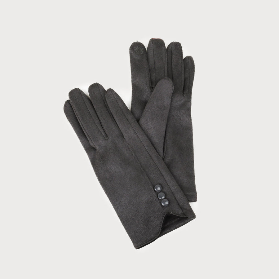 soft and warm stretch gloves 9000-GRY