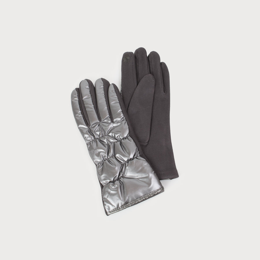 Gants chauds en tissu bouffant 9006-GUN