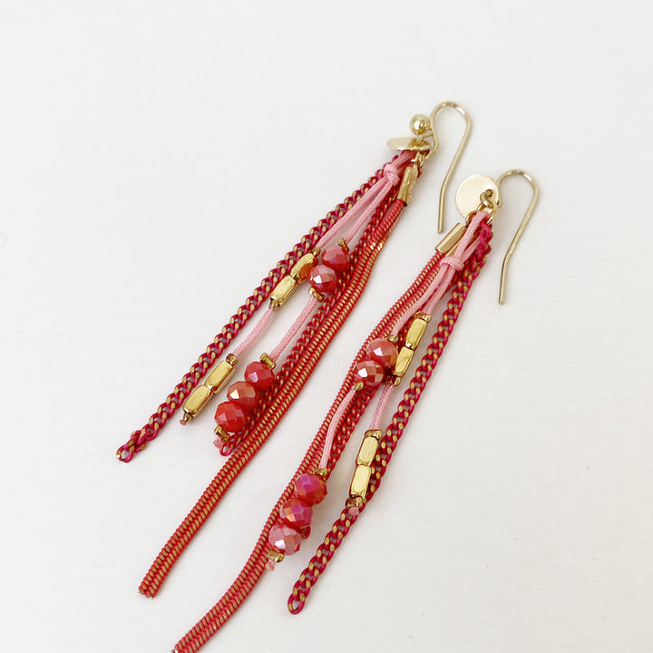 BOUCLES D'OREILLES.EARRINGS 2311-COR